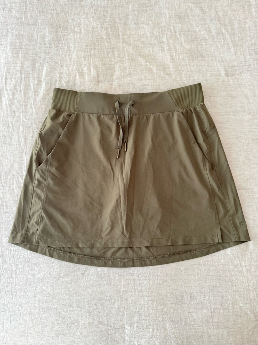 All In Motion Womens Green Active Skort Moss Waist Target High Waisted